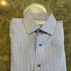 Lorenzo Uomo Button Down Shirt, 14 1/2, 32/33